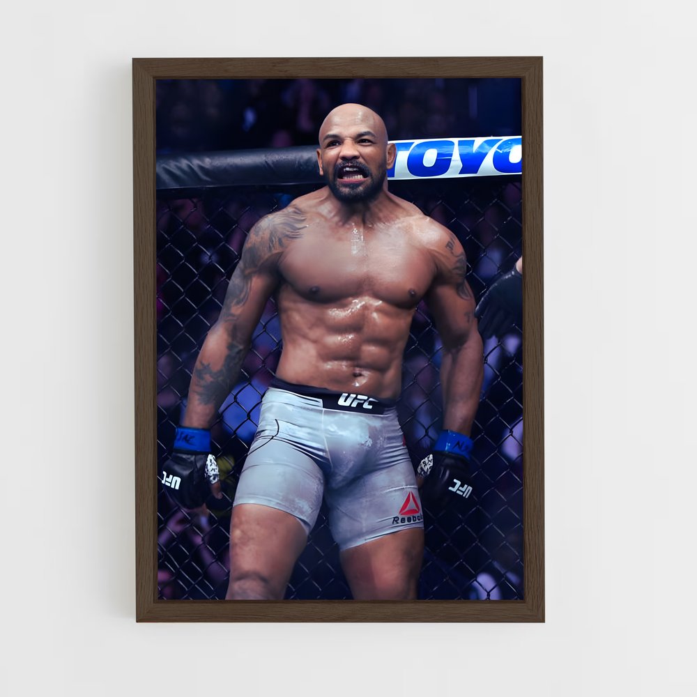 Poster Brock Lesnar vs Yoel Romero – affiche MMA (vue 5)
